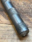 Vintage DURO-CHROME 1/4" Drive Non ratcheting fixed head - 11.5" long  #4535
