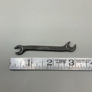 Vintage Duro Chrome No. E63 7/32” By 1/4” Ignition  Midget Wrench