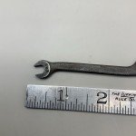 Vintage Duro Chrome No. E63 7/32” By 1/4” Ignition  Midget Wrench