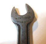 Six (6) Vintage PLOMB & DURO-CHROME Combination Wrenches, 5/8 to 3/8, Very Nice