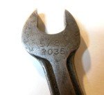 Six (6) Vintage PLOMB & DURO-CHROME Combination Wrenches, 5/8 to 3/8, Very Nice