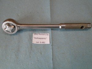 Duro-Chrome no. 675 Ratchet 1/2" Drive older classic G482