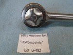 Duro-Chrome no. 675 Ratchet 1/2" Drive older classic G482