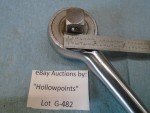 Duro-Chrome no. 675 Ratchet 1/2" Drive older classic G482