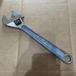 DURO-CHROME 2089 - 12 Inch ADJUSTABLE WRENCH - MADE IN USA Ugly But Works Great!