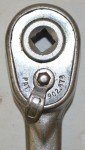 Vtg. Duro-Chrome 4490 Ratcheting Refrigeration Wrench Square Drive !!Excellent!!