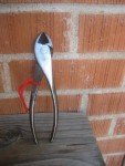 1960s Vintage 7" Length ** DURO CHROME *** Diagonal Cutting Pliers 2131 USA