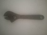 VTG 8" SCHOLLER MFG CO., INC. Adjustable Crescent Wrench Buffalo, NY. USA MADE