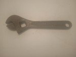 VTG 8" SCHOLLER MFG CO., INC. Adjustable Crescent Wrench Buffalo, NY. USA MADE