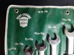 Vintage Duro-Chrome Tools - open end wrenches set #1703