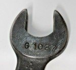 Duro Chrome USA 19/32 x 11/16 Black Finish Open End Wrench G1027 A1