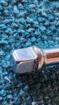 Vintage Duro Chrome Model 4435 Socket Extension 3/8" Drive, USA Made! Nice-Rare!