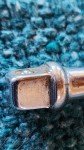 Vintage Duro Chrome Model 4435 Socket Extension 3/8" Drive, USA Made! Nice-Rare!