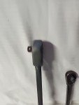 Vintage Indestro Ratchets Reversible DURO-CHROME 1/2" & 3/8" Lot Of 2