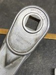 Vintage Duro-Chrome 1/2” Drive Flip Flop Ratchet With Oil Port No. 677D 1933 Pat