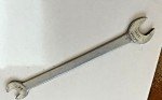 Duro-Chrome D-2, 1/2in. X 9/16in. Thin Profile Open End Tappet Wrench, USA Made