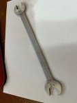 Duro-Chrome D-2, 1/2in. X 9/16in. Thin Profile Open End Tappet Wrench, USA Made