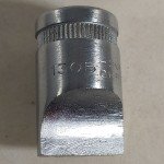 Vintage Duro Chrome 1305 Drag Link Socket 1/2” Drive 15/16” Blade USA Tool 