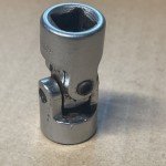 Vintage USA Duro Chrome 3/8" Drive 1/2" Swivel Socket - 4416UV