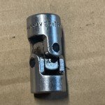 Vintage USA Duro Chrome 3/8" Drive 1/2" Swivel Socket - 4416UV