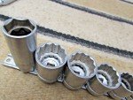 Duro-Chrome 3/8 Ratchet & Socket Set Great working Condition