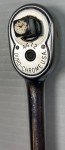 Vintage DURO-CHROME (Indestro) 4472 Reversible Ratchet 3/8" Drive USA Made Tool