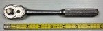 Vintage DURO-CHROME (Indestro) 4472 Reversible Ratchet 3/8" Drive USA Made Tool