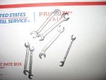 WILLIAMS & DURO CHROME MINI OPEN END WRENCHES,6-PCS.