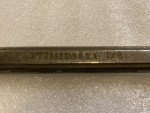 Rare Duro-Chrome Circle DC Model 2015A Wrench 3/4" X 7/8"