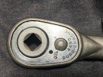 Vintage Duro-Chrome 4490 Ratcheting Refrigeration Wrench USA