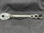 Vintage Duro-Chrome 4490 Ratcheting Refrigeration Wrench USA
