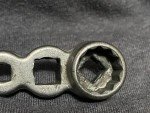 Vintage Duro-Chrome 4490 Ratcheting Refrigeration Wrench USA