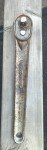 Vintage DURO-CHROME #678D 3/8" Drive Reversible Ratchet