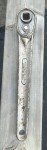 Vintage DURO-CHROME #678D 3/8" Drive Reversible Ratchet