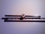 DURO CHROME 3/8" DRIVE, 10" SLIDING T-HANDLE BREAKER BAR, #663 MADE IN U.S.A.