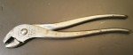 Vintage Duro-Chrome No. 2116 Battery Terminal Pliers Made in USA Old Tool 8"