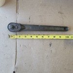RARE Vintage DURO-CHROME 1/2" Drive Ratchet No. 678D Made In The USA