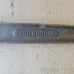 RARE Vintage DURO-CHROME 1/2" Drive Ratchet No. 678D Made In The USA
