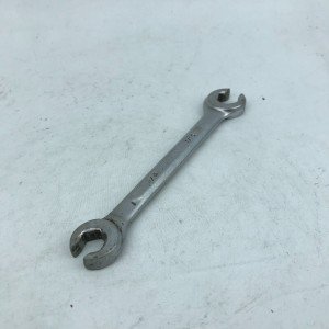 Vintage 368 Duro-Chrome 3/8 & 7/16 Inch Double Ended Flare Nut / Line Wrench USA