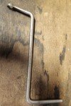 Duro Chrome wrench / offset 9/16" distributor wrench USA