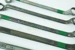5x Offset Double Box End Wrenches Craftsman, Duro Chrome, Super Quality USA