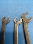 Vintage Duro Chrome ignition midget Wrench Set with Case Made In USA Used Nice!
