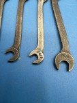 Vintage Duro Chrome ignition midget Wrench Set with Case Made In USA Used Nice!