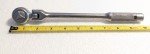Vintage Duro-Chrome Flex Head, 3/8 Drive, Ratchet 4436 Round Head Reversible USA