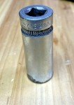 Duro Chrome USA 9/16" 12 Point 3/8" Drive Deep Chrome Socket2744