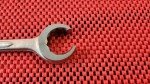 MADE IN THE U.S.A. DURO CHROME FLARE WRENCH #371, 3/4" & 1", EXCELLENT COND. USA