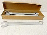 NOS VINTAGE 11/16" DURO-CHROME No. 2236 COMBINATION Wrench Forged in USA 9-1/4"