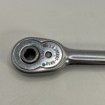 Vintage DURO-CHROME # 4491 1/4” Square drive ratchet wrench combo