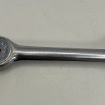Vintage DURO-CHROME # 4491 1/4” Square drive ratchet wrench combo