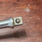 Duro Chrome Model 4435 12" Socket Extension 3/8" Made in USA Vintage